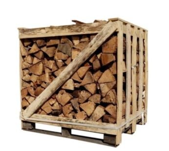 BOIS DE CHAUFFAGE – 50 CM – SEC – MÉLANGE DE BOIS DURS – PALETTE 1 M3 – 1.3 STÈRES