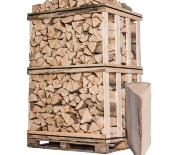 Palette 2 m3 – Bois de chauffage 33 cm (Mélange d’essences) – 3 stères