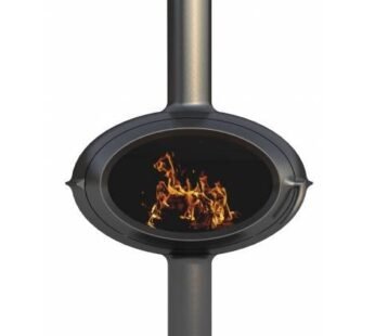 Poêle à bois BRIO sur pied – INVICTA